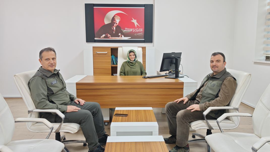 BÖLGE MÜDÜR YARDIMCISI OLARAK ATANAN RAHİME USTABAŞ GÖREVİNE BAŞLADI